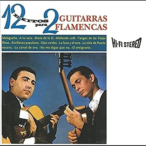 Paco De Lucia - 12 Exitos Para Dos Guitarras Flamencas - Import Vinyl LP Record