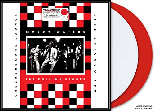 Muddy Waters 、 The Rolling Stones - Live At The Checkerboard Lounge Chicago 1981＜Red & White Vinyl＞ - Import LP Record