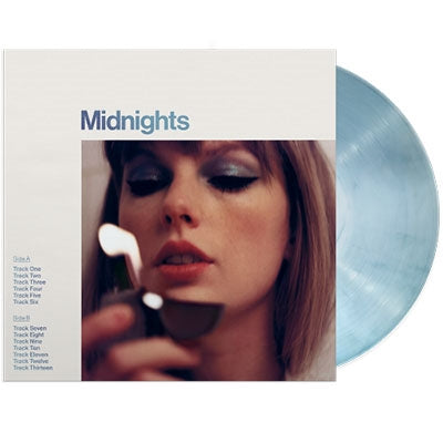 Taylor Swift - Midnights: Moonstone Blue Edition Vinyl LP Record