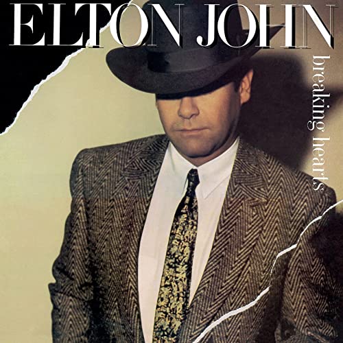 Elton John - Breaking Hearts - Import LP Record