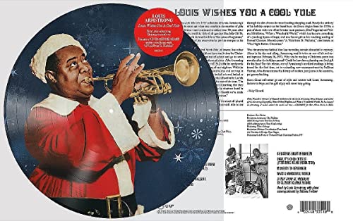 Louis Armstrong - Louis Wishes You A Cool Yule＜Picture Vinyl＞ - Import LP Record Limited Edition