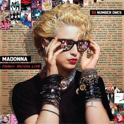 Madonna - Finally Enough Love: 50 Number Ones - Rainbow Edition＜Colored Vinyl＞ - Import LP Record Box