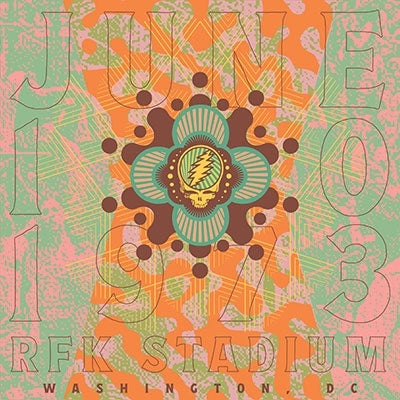The Grateful Dead - "Rfk Stadium, Washington, Dc 6 / 10 / 73 (Live)(8-Disc Analog Record)" - Import 8 Vinyl LP Record