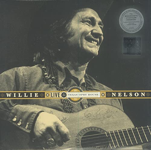Willie Nelson - Live at the Texas Opryhouse, 1974 - Import Vinyl LP Record