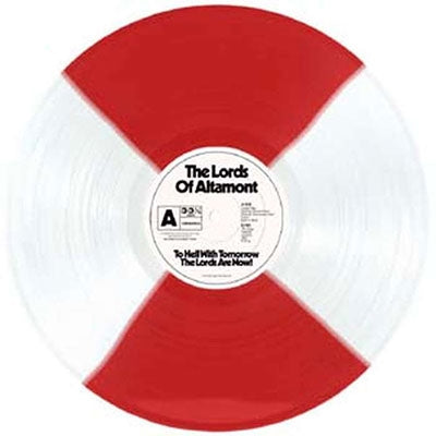The Lords Of Altamont - To Hell With Tomorrow - The Lords Are Now!＜Quad White-Red Vinyl＞ - Import LP Record Limited Edition