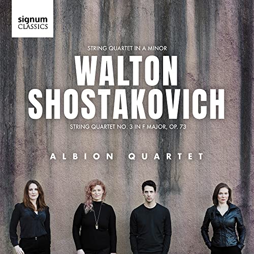 Walton, William (1902-1983) - Walton String Quartet, Shostakovich String Quartet No.3 : Albion Quartet - Import CD