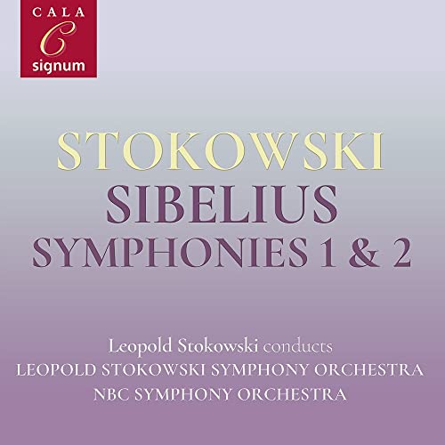 Sibelius (1865-1957) - Symphonies Nos.1, 2 : Stokowski / His Symphony Orchestra, NBC Symphony Orchestra - Import CD