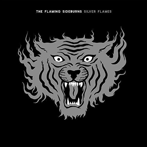 The Flaming Sideburns - Silver Flames - Import LP Record