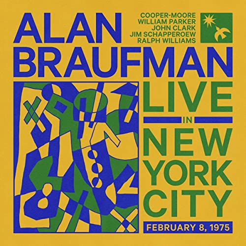 Alan Braufman - Live in New York City, February 8, 1975 - Import CD