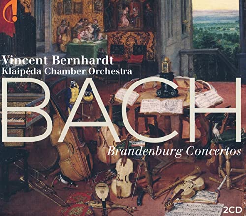 Bach (1685-1750) - Brandenburg Concertos Nos.1-6 : Vincent Bernhardt / Klaipeda Chamber Orchestra (2CD) - Import 2 CD