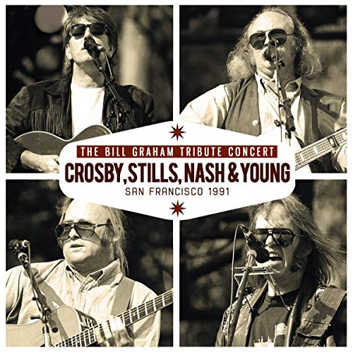 Crosby, Stills, Nash & Young - Bill Graham Memorial Concert San Francisco, Ca 3 Nov 91 - Import Vinyl LP Record Limited Edition