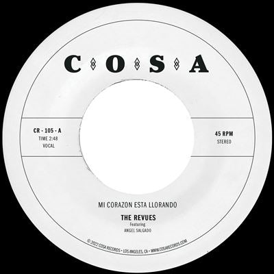 The Revues - Mi Corazon Esta Llorando - Import  7inch Records
