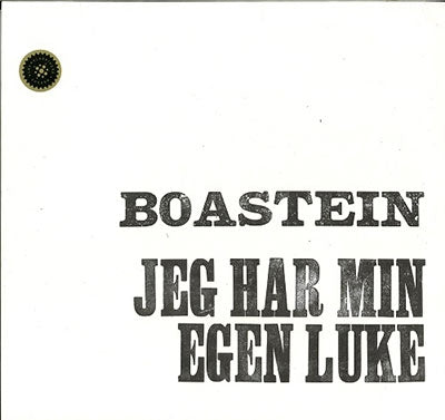 Boastein - Jeg Har Min Egen Luke - Import LP Record Limited Edition