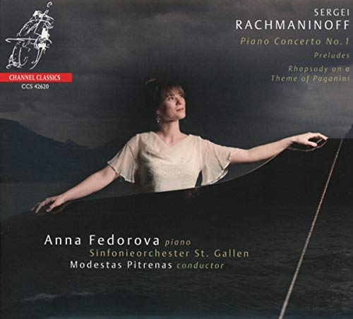 Rachmaninov, Sergei (1873-1943) - Piano Concerto, 1, Paganini Rhapsody: Fedorova(P)Pitrenas / St Gallen So +preludes - Import CD