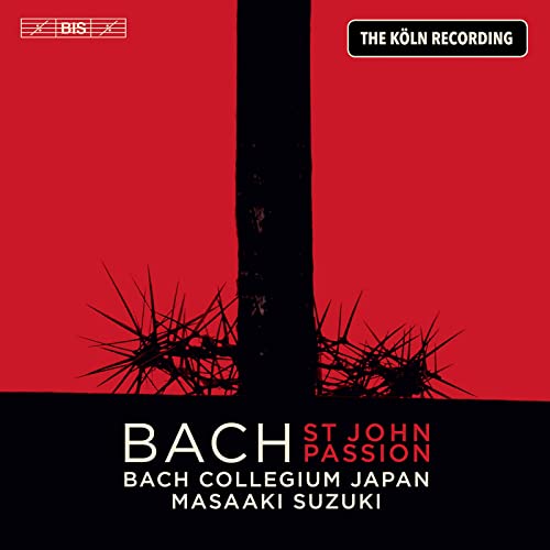 Bach (1685-1750) - Johannes-Passion : Masaaki Suzuki / Bach Collegium Japan (2020 Cologne)(2SACD) - Import 2 SACD Hybrid
