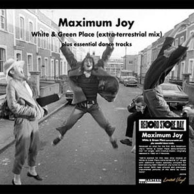 Maximum Joy - White & Green Place (Extra-Terrestrial Mix) Plus Essential Dance Tracks - Import Vinyl 12inch Single Record Bonus Track Limited Edition