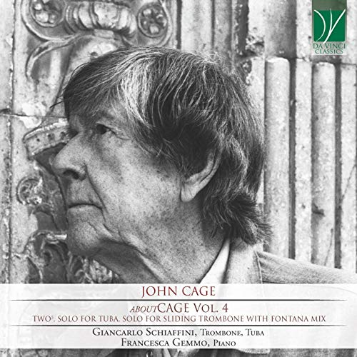 Cage, John (1912-1992) - About Cage Vol.4-two5, Solo For Tuba, Solo For Sliding Trombone: Schiaffini(Tb, Tub)Gemmo(P) - Import CD