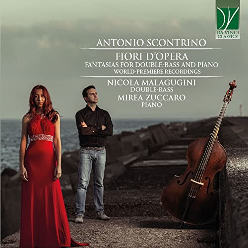 Scontrino, Antonio (1850-1922) - Fiori d'Opera -Fantasias for Contrabass & Piano : Malagugini(Cb)Zuccaro(P)(2CD) - Import 2 CD