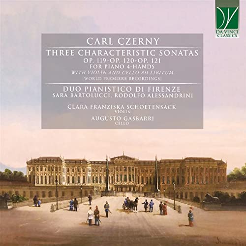 Czerny, Carl (1791-1857) - Characteristic Sonatas: Duo Pianistico Di Firenze Schoetensack(Vn)Gasbarri(Vc - Import CD