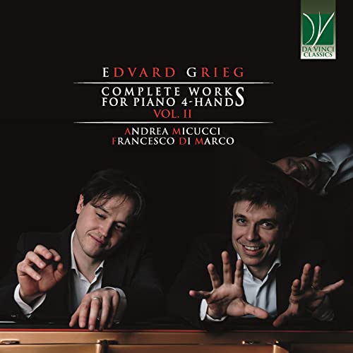 Grieg (1843-1907) - Complete Works For Piano 4 Hands Vol.2: Duo Micucci-di Marco - Import CD