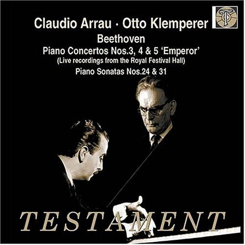 Beethoven (1770-1827) - Piano Concerto.3, 4, 5: Arrau(P), Klemperer / Po +piano Sonata.24, 31 - Import 2 CD