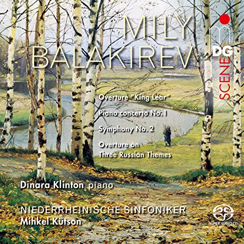 Balakirev (1837-1910) - Symphony No.2, Piano Concerto No.1, etc : Mihkel Kutson / Niederrhein Symphony Orchestra, Dinara Klinton(P)(Hybrid) - Import SACD Hybrid
