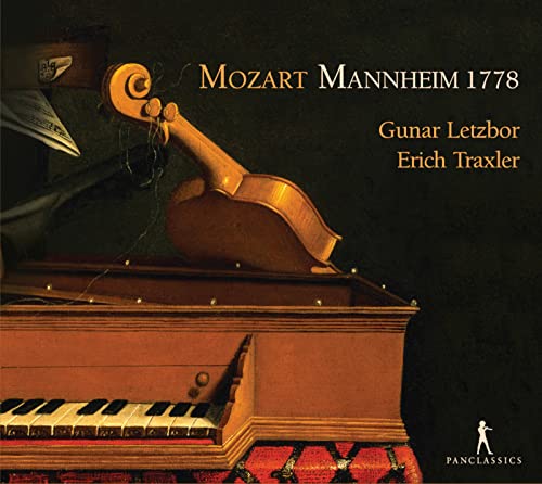 Mozart (1756-1791) - Violin Sonatas Nos.24, 25, 26, 27, 29 : Gunar Letzbor(Vn)Erich Traxler(Cemb) - Import CD