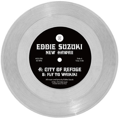 Eddie Suzuki - City of Refuge/Fly To Waikiki＜Clear Vinyl＞ - Import 7inch Records