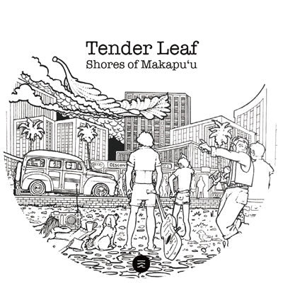 Tender Leaf (Hawaiian) - Shores of Makapuu/Coast To Coast＜Coke Clear Vinyl＞ - Import 7inch Records