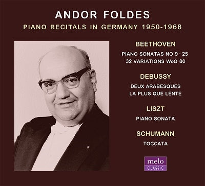 André Folds - Foldes: Piano Recitals In Germany 1950-1968 - Import Mini LP CD