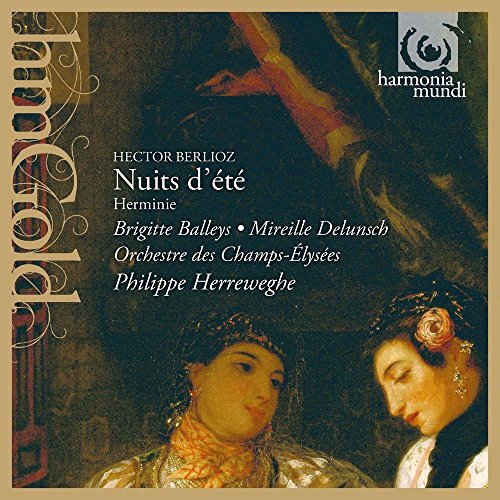 Berlioz (1803-1869) - Nuits d'ete, Hermine : Balleys, Delunsch, Herreweghe / Champs Elysees Orchestra - Import CD