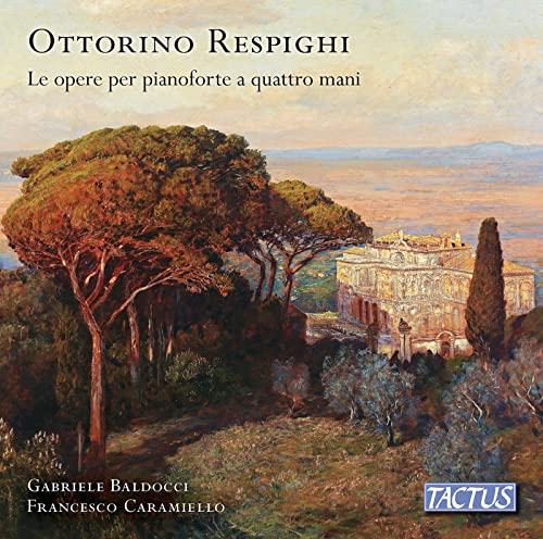 Respighi (1879-1936) - (Piano Duo)i Pini Di Roma, Fontane Di Roma, Ancient Airs & Dances, 1, 2, Etc: Baldocci Caramiello(P) - Import CD