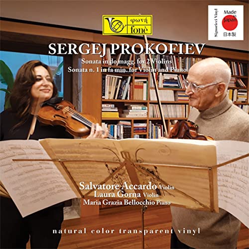 Prokofiev / Accardo / Gorna / Bellocchio - Prokofiev: Sonata In Do Magg For 2 Violin - Import LP Record