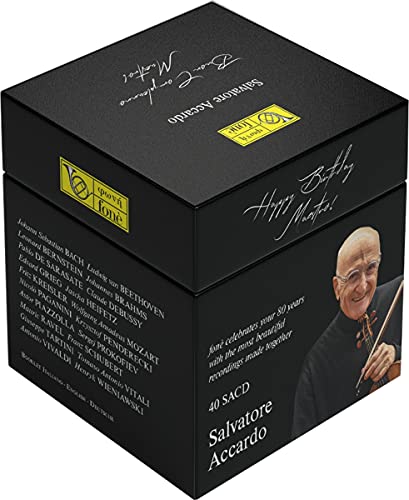 Salvatore Accardo - Buon Compleanno Maestro - Import 40 SACD Boxset Box