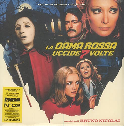 Bruno Nicolai - La Dama Rossa Uccide Sette Volte (The Red Queen Kills Seven Times) - Import Vinyl LP Record