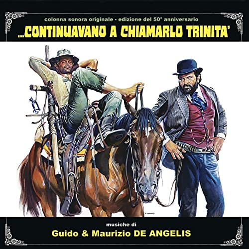 Guido & Maurizio de Angelis - Continuavano A Chiamarlo Trinita'＜Colored Vinyl＞ - Import LP Record Limited Edition