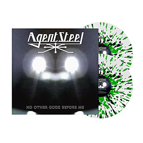 Agent Steel - No Other Godz Before Me＜Green/Black/White Splatter Vinyl＞ - Import Vinyl LP Record