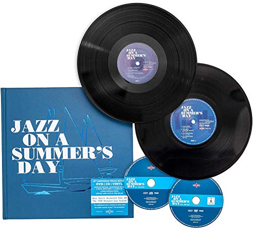 Various Artists - Jazz On a Summer's Day (60th Anniversary Special Edition) ［CD+10inch x 2+DVD］ - Import CD