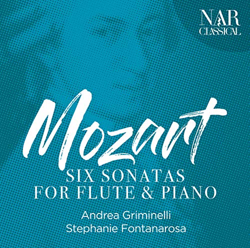 Mozart (1756-1791) - Flute Sonatas: Griminelli(Fl)Fontanarosa(P) - Import CD