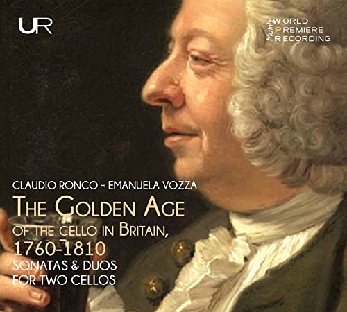 Claudio Ronco - Golden Age of the Cello - Import 3 CD
