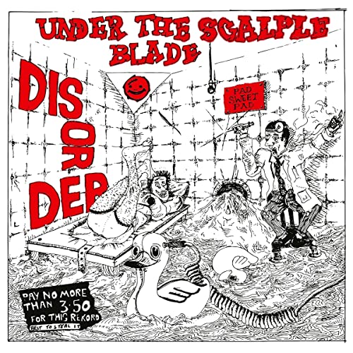 Disorder - Under The Scalpel Blade＜Burgundy Vinyl＞ - Import Vinyl LP Record Limited Edition