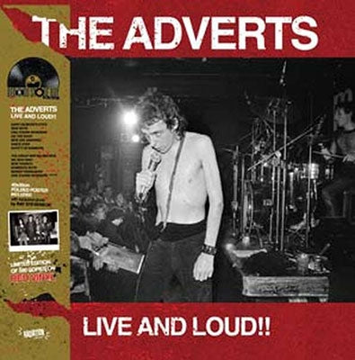 The Adverts - Live & Loud - Import LP Record