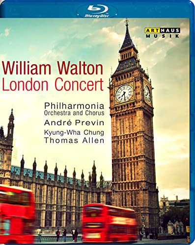 Walton, William (1902-1983) - Belshazzar's Feast, Violin Concerto, etc : Previn / Philharmonia, Allen(Br)Chung Kyung-Wha(Vn)(1982) - Import Blu-ray Disc