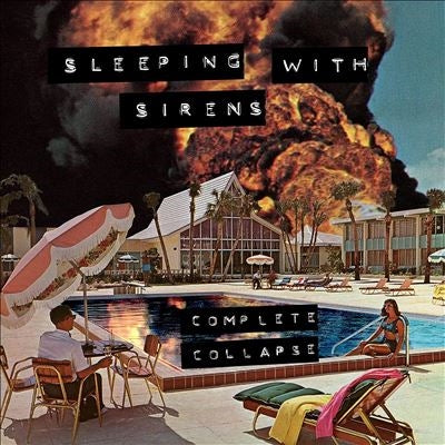 Sleeping With Sirens - Complete Collapse＜Easter Yellow & Translucent Orange Vinyl＞ - Import LP Record Limited Edition