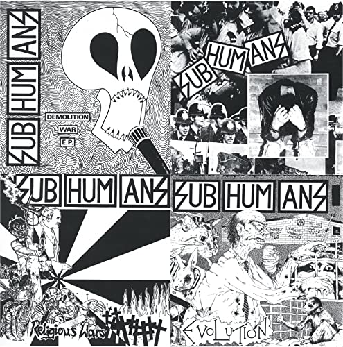 Subhumans - EP-LP＜Red Vinyl＞ - Import LP Record Limited Edition