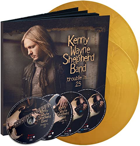 Kenny Wayne Shepherd - Trouble Is... 25 ［2LP+CD+DVD+2Blu-ray Disc］ - Import LP Record Limited Edition
