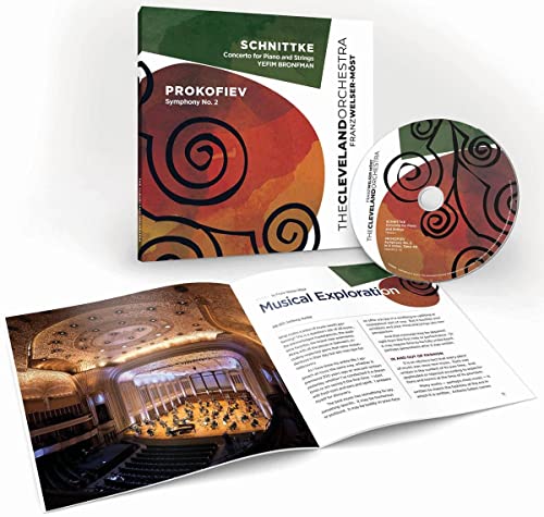 Prokofiev (1891-1953) - Prokofiev Symphony No.2, Schnittke Piano Concerto : Franz Welser-Most / Cleveland Orchestra, Yefim Bronfman(P)(Hybrid) - Import SACD Hybrid