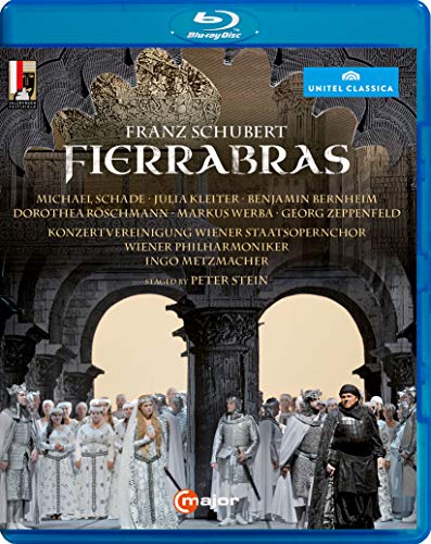 Schubert (1797-1828) - Fierrabras : P.Stein, Metzmacher / Vienna Philharmonic, Schade, Kleiter, Bernheim, Roschmann, Zeppenfeld, etc (2014 Stereo) - Import Blu-ray Disc