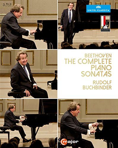 Beethoven (1770-1827) - Complete Piano Sonatas : Rudolf Buchbinder (2014 Salzburg)(3BD) - Import 3 Blu-ray Disc Box