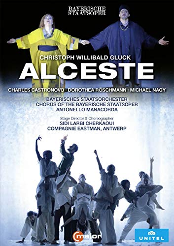Gluck, Christoph Willibald (1714-1787) - Alceste : Cherkaoui, Manacorda / Bavarian State Opera, Castronovo, Roschmann, M.Nagy, etc (2019 Stereo) - Import DVD